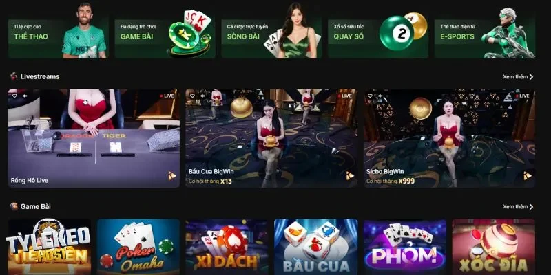 Tổng hợp những dòng game có mặt tại Dom88