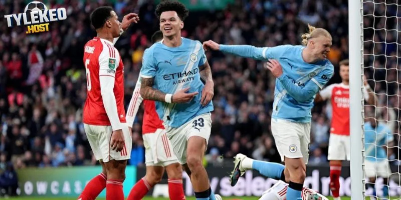 Gây ấn tượng Arsenal hạ Man City ở sân Wembley