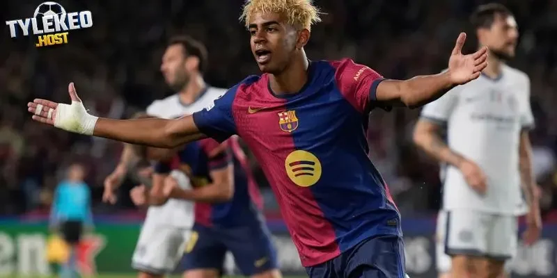 Lamine Yamal ghi dấu ấn tại Champions League