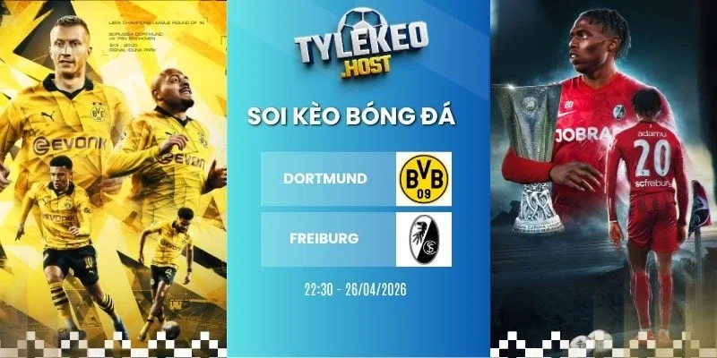 soi kèo nhà cái Dortmund vs Freiburg - Bundesliga, 26/04/2026