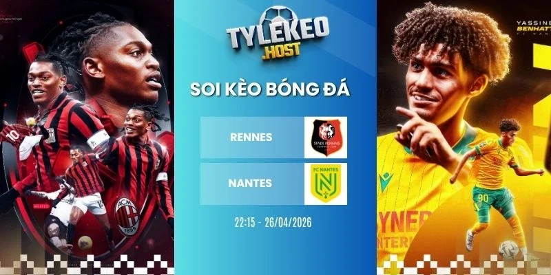 Soi kèo nhà cái Rennes vs Nantes - Ligue 1, 26/04/2026
