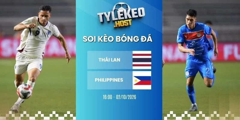 Kèo nhà cái Thái Lan vs Philippines - FIFA ASEAN Cup, 02/10/2026