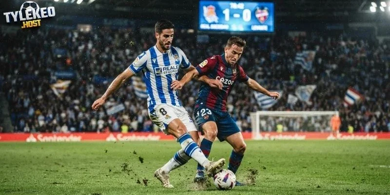 Sociedad vs Levante đối đầu tại vòng 10