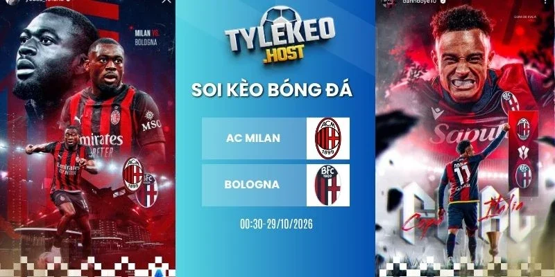 Soi kèo nhà cái AC Milan vs Bologna, Serie A - 29/10/2026